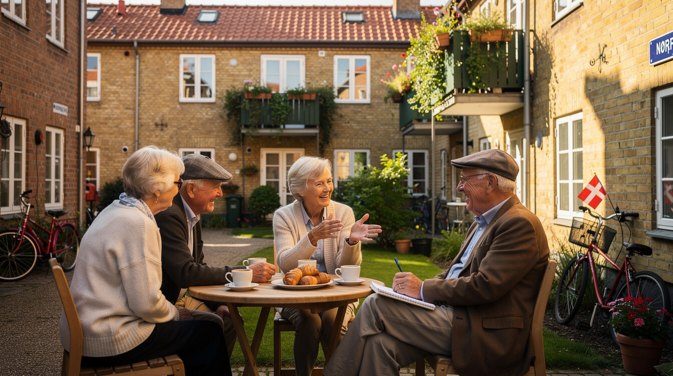 neighbor conversation in denmark