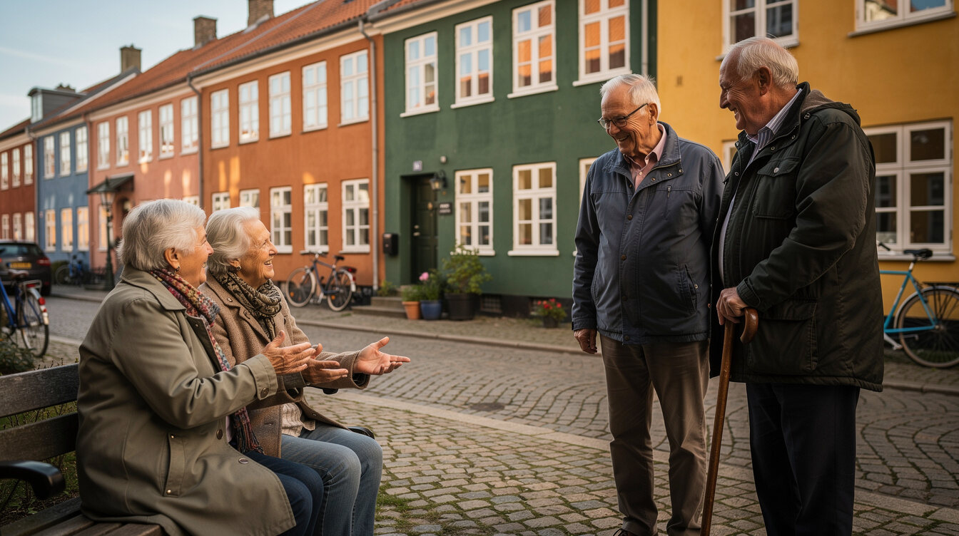 neighbor conversation in denmark
